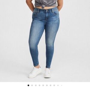 Torrid Blue Skinny Jeans